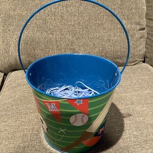 Target 2012 Metal Easter Sport Basket - "Go Team" Theme